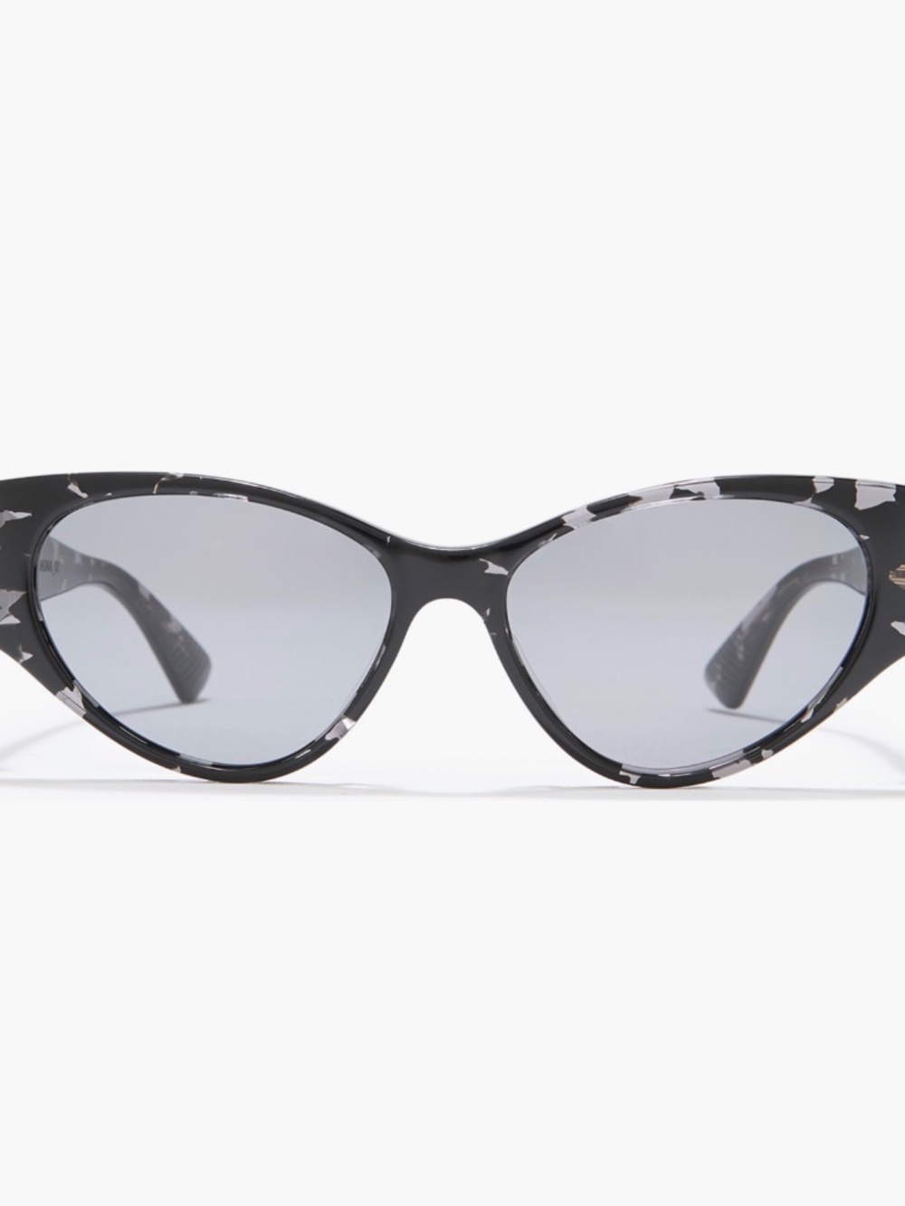 Bottega Veneta black cat eye sunglasses